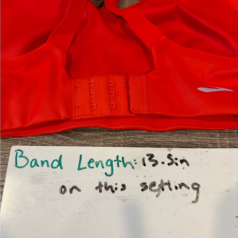Brooks Women’s Red Drive Convertible Run Bra - Est. 34B - Picture 6 of 6